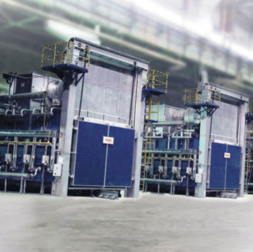 Forno a camera - Aichelin Group - di riscaldamento / per trattamento termico / a tunnel a doppia porta