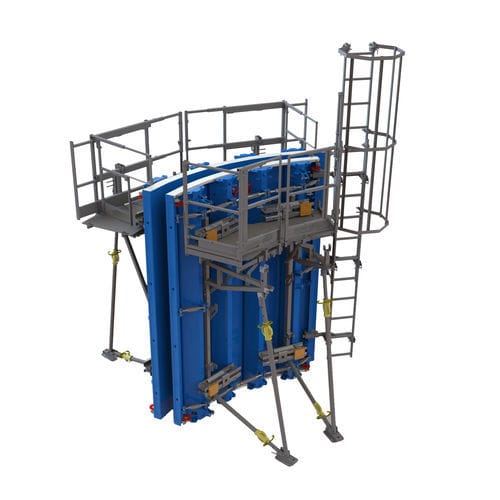Cassaforma circolare - METACINTRE PR - JEAN FOUR-EUROBRESS - curva / di pareti / per pilastri circolari