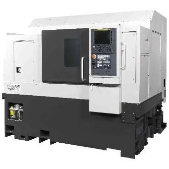 Macchina di tornitura CNC - M0 series - Tsugami - 3 assi / 12 utensili / ad alta produttività