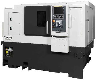 Macchina di tornitura CNC - M0 series - Tsugami - 3 assi / 12 utensili / ad alta produttività