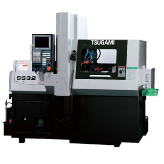 Tornio automatico CNC - SS series - Tsugami - 3 assi / di alta precisione