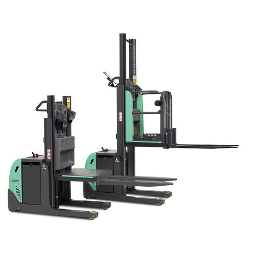 Carrello commissionatore elettrico - VELiA EM OPBL10P  - Mitsubishi Forklift Trucks - ad alta velocità