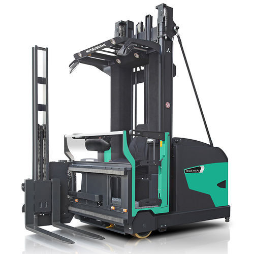 Carrello elevatore per corsie molto strette - ELEViA VNT11-20(XL) series - Mitsubishi Forklift Trucks - elettrico / con conducente seduto / per movimentazione