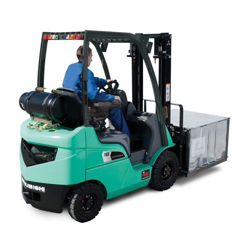 Carrello elevatore controbilanciato - GRENDiA ES FG15-35(C)N series - Mitsubishi Forklift Trucks - a GPL / con conducente seduto / per movimentazione