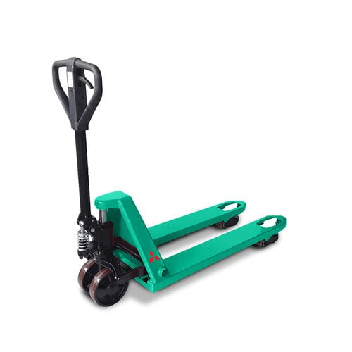 Transpallet manuale - ME25 / MV25 Series - Mitsubishi Forklift Trucks - per magazzino / robusto / da trasporto
