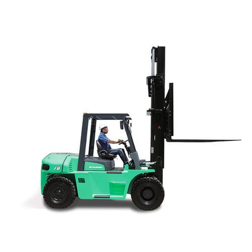 Carrello elevatore diesel - FD70-100NH SERIES - Mitsubishi Forklift Trucks - con conducente seduto / per uso esterno / industriale