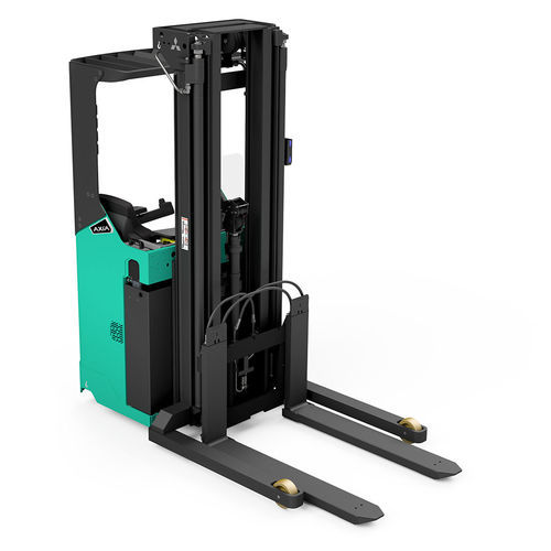 Accatastatore a batteria - AXiA XL SBS12N2TF  - Mitsubishi Forklift Trucks - con conducente seduto / portante / 24 V