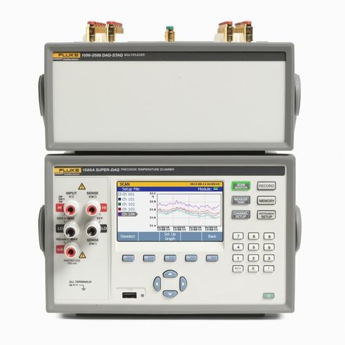 Sistema di acquisizione dati di temperatura - 1586A Super-DAQ - Fluke Calibration - di tensione / benchtop / per laboratorio