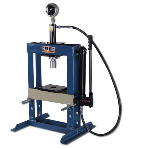 Pressa idraulica - HSP-10H - Baileigh Industrial - di assemblaggio / a pistone / a doppio montante
