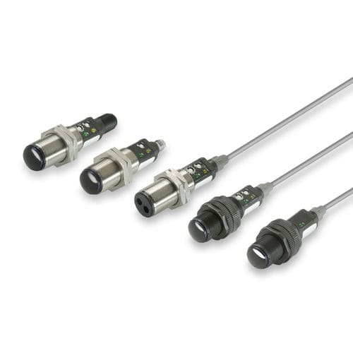 Sensore fotoelettrico retroriflettente - SM 8000 series - Telco Sensors - a barriera / cilindrico