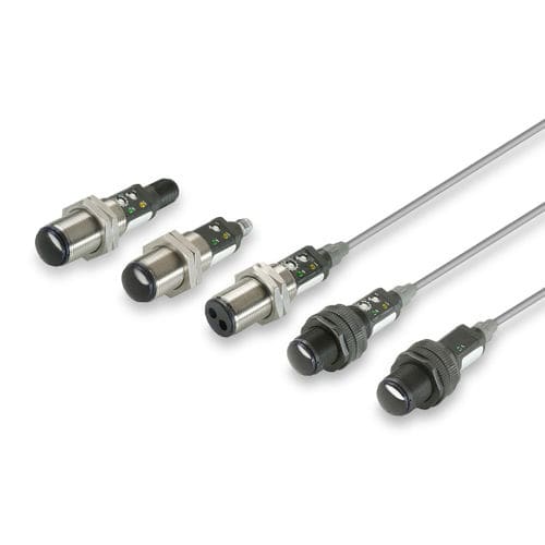Sensore fotoelettrico retroriflettente - SM 7000 series - Telco Sensors - a barriera / cilindrico