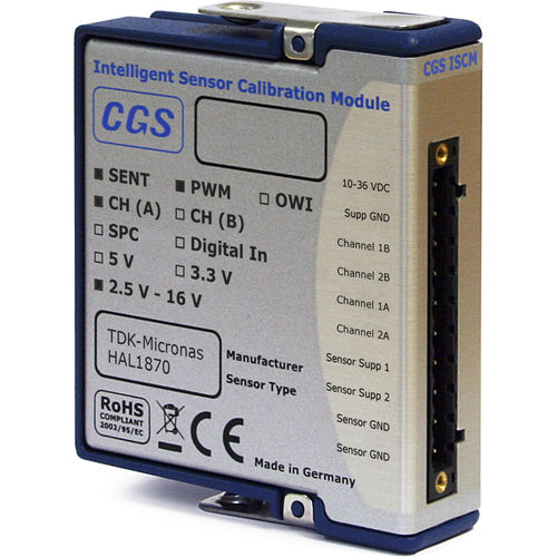 Modulo di I/O analogico - ISCM TDK-Micronas HAL - CGS Computer Gesteuerte Systeme GmbH - CompactRIO / 4 canali / FGPA
