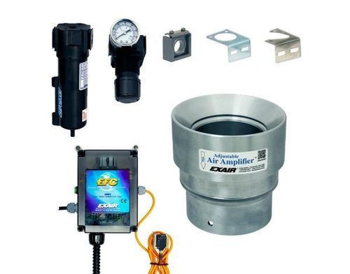 Amplificatore d'aria variabile - 6234DX - EXAIR - regolabile / per ventilazione e scarico / per alta temperatura