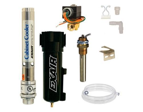 Climatizzatore per armadio elettrico per montaggio laterale - HT4350 - EXAIR - verticale / compatto / industriale
