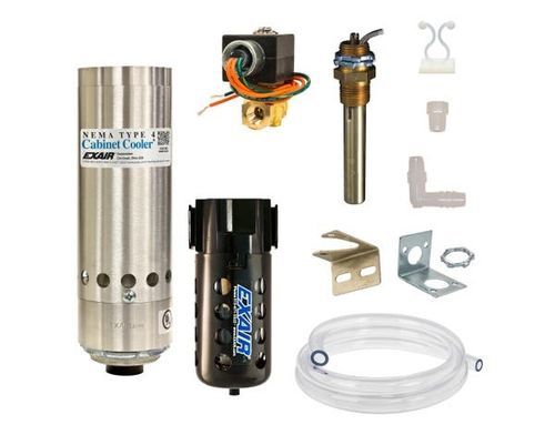 Climatizzatore per armadio elettrico per montaggio laterale - HT4840 - EXAIR - verticale / compatto / di sala informatica
