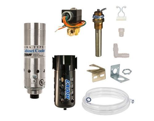 Termostato regolabile - 4840SS - EXAIR - montato su pannello / 24 VDC / 240 V AC
