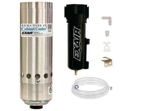 Climatizzatore per armadio elettrico verticale - 4730SS - EXAIR - per montaggio laterale / compatto / industriale