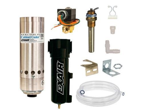 Climatizzatore per armadio elettrico per montaggio laterale - HT4840SS - EXAIR - compatto / industriale / resistente alla corrosione