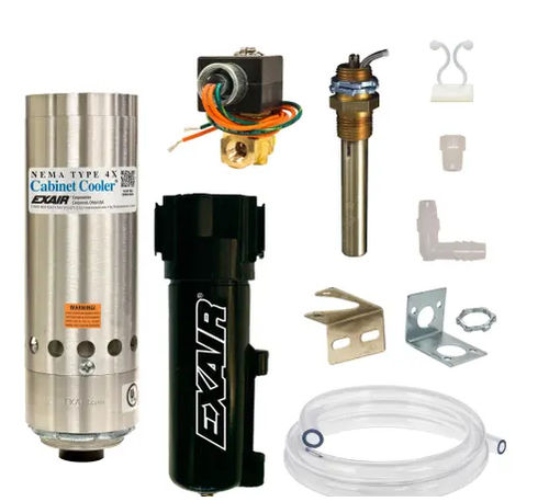 Climatizzatore per armadio elettrico per montaggio laterale - NHP4840SS - EXAIR - compatto / industriale / resistente alla corrosione