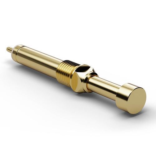 Sonda per prova pulsante - F48717B300G300 - Feinmetall GmbH - elettrica / filettata / a molla