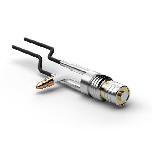 Sonda per prova pulsante - F899P0001 - Feinmetall GmbH - elettrica / filettata / a molla
