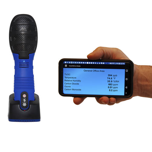 Strumento di misura della qualità dell' aria interna - DirectSense® II - GrayWolf Sensing Solutions - per analisi ambientale / VOC / CO2