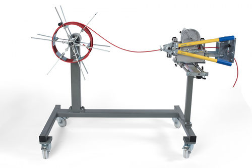 Avvolgitrice manuale - MESSROL 1000 - Kabelmat Wickeltechnik GmbH - di cavi / mobile / con contametri