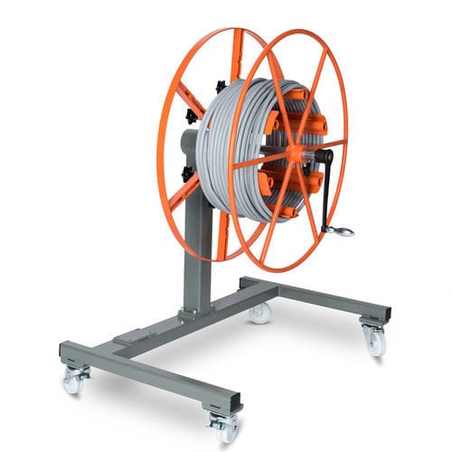 Avvolgitrice manuale - MESSROL 1000 RM - Kabelmat Wickeltechnik GmbH - di cavi / di fili / di processo