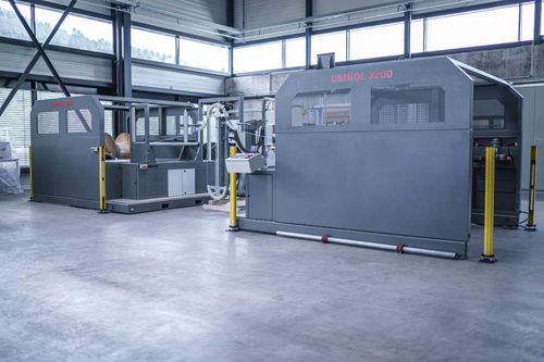 Linea avvolgitore / svolgitore per pellicole plastiche - Kabelmat Wickeltechnik GmbH - per tubi / per fili / per tubi flessibili
