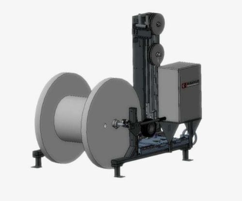 Svolgitore per torrette - TROMTRAK 1250 MOT - Kabelmat Wickeltechnik GmbH - automatico / mobile