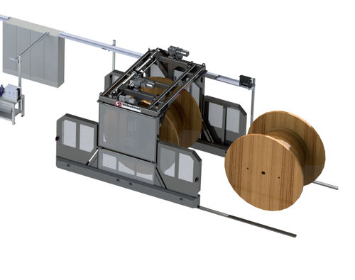 Sistema di riavvolgimento per applicazioni pesanti - PORTROL 2600 AUF - Kabelmat Wickeltechnik GmbH - mobile / a motore