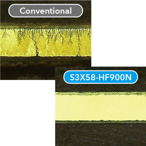 Pasta per brasatura - S3X58-HF900N - Koki Company Limited - al rame / per attrezzature elettriche / per alta temperatura