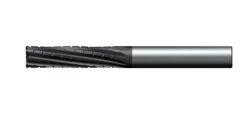 Fresa a codolo - CM140 Multi-Tooth End Mill SC - CVD coated - LEUCO Ledermann GmbH & Co. KG - integrale / per scanalare / di sgrossatura