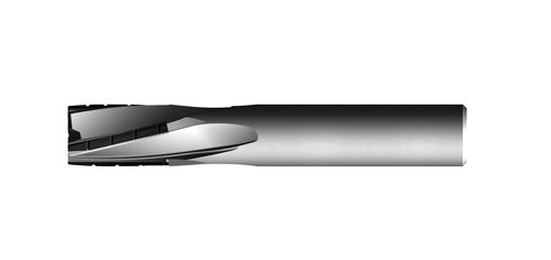 Fresa a codolo - CM070 Spiral End Mill DP - LEUCO Ledermann GmbH & Co. KG - integrale / di sgrossatura / di finitura
