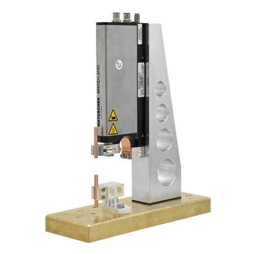 Testa di saldatura servocomandata - SPATZ+LSK80 - Matuschek Meßtechnik GmbH - a resistenza / a punti / raffreddata ad aria