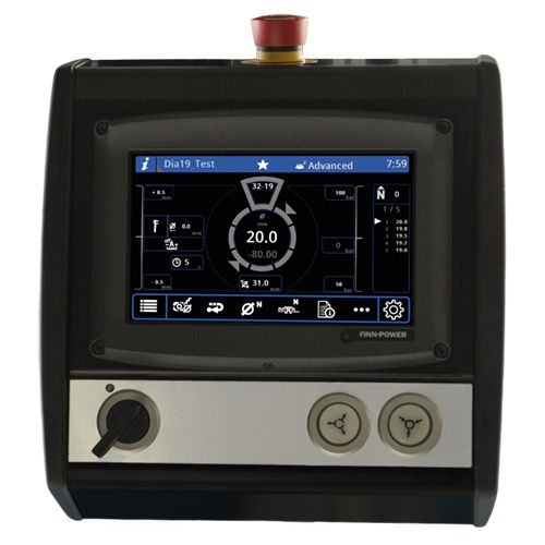 Controllo numerico per aggraffatrice - ICC™ - Lillbacka Finn-Power - touch screen