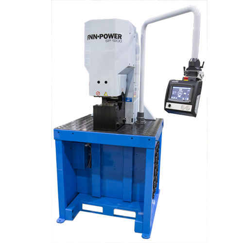Pressa crimpatrice per tubi flessibili - SP1200 - Lillbacka Finn-Power - automatica / ad alimentazione laterale / ad apertura laterale