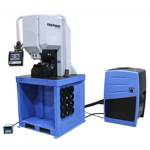 Pressa crimpatrice per tubi flessibili - SP2000 - Lillbacka Finn-Power - automatica / a pedale / ad alimentazione laterale