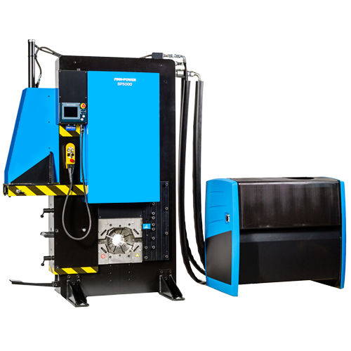 Pressa crimpatrice per tubi flessibili - SP5000 - Lillbacka Finn-Power - automatica / a pedale / ad alimentazione laterale