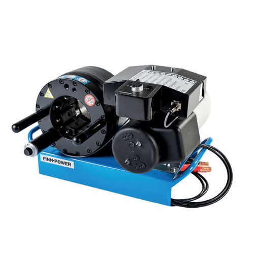 Pressa crimpatrice per tubi flessibili - P20CS - Lillbacka Finn-Power - per tubi flessibili idraulici / semiautomatica / compatta