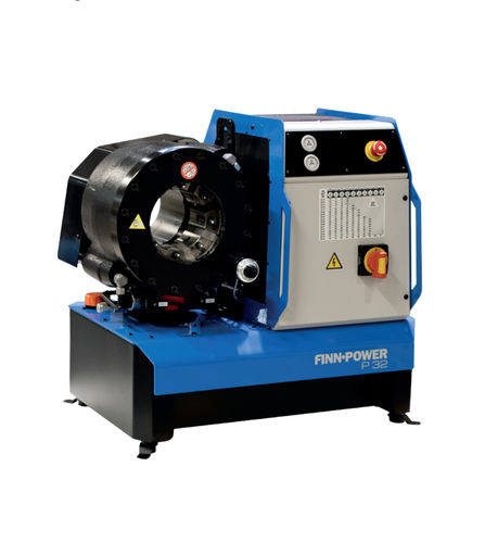 Pressa crimpatrice per tubi flessibili idraulici - P32NMS  - Lillbacka Finn-Power - semiautomatica / compatta