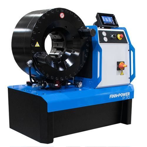 Pressa crimpatrice per tubi flessibili - P70SCC - Lillbacka Finn-Power - per tubi flessibili idraulici / automatica / idraulica