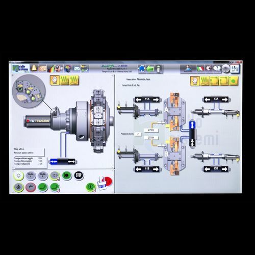 Controllo numerico per macchina transfer - Riello Macchine Transfer - touch screen