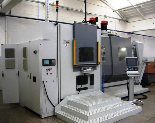 Fresatrice CNC a 3 assi - TSP 1 - Riello Macchine Transfer - verticale / HSK-100-A / con cambio pallet