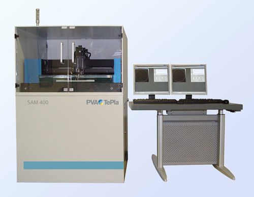 Microscopio per analisi - SAM 400 - PVA TePla Analytical Systems GmbH - da ricerca / ad alta velocità / acustico a scansione