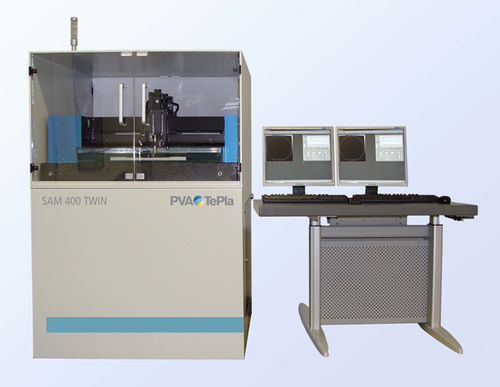 Microscopio per analisi - SAM 400 TWIN - PVA TePla Analytical Systems GmbH - da ricerca / ad alta velocità / acustico a scansione