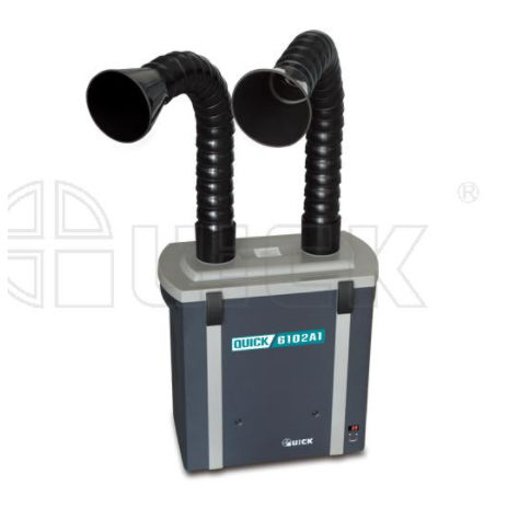 Aspiratore di fumo trasportabile - 6102A1 - Quick Intelligent Equipment Company - di saldatura / di brasatura / laser