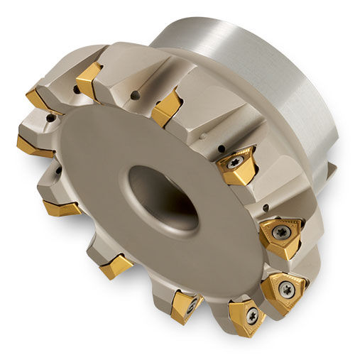 Fresa a riccio - DIPOS-HEXA™ DJ5F-20R01 - Ingersoll Cutting Tools - con inserto positivo / a spianare / di sgrossatura