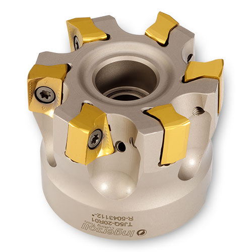 Fresa a riccio - DiPosTetra™ TJ5Q-20R01 - Ingersoll Cutting Tools - a inserti / a spianare / per acciaio