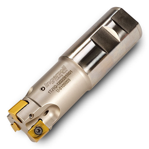 Fresa a riccio - DiPosTetra™ 1TJ1Q-1001780R01 - Ingersoll Cutting Tools - a codolo / a inserti / per alluminio